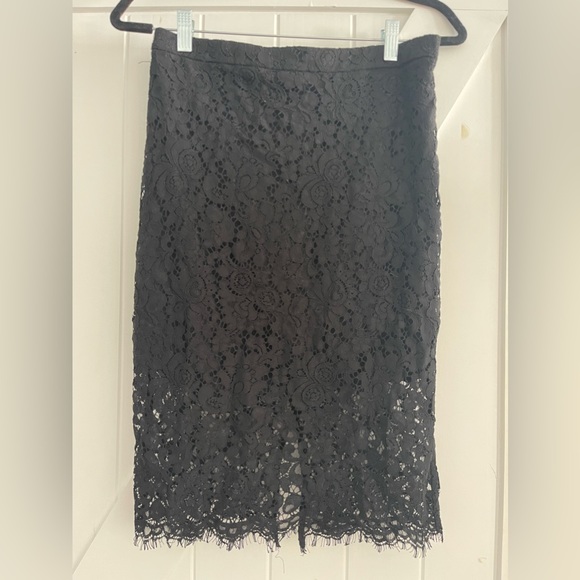 Black Dynamite laced midi skirt - Picture 2 of 5